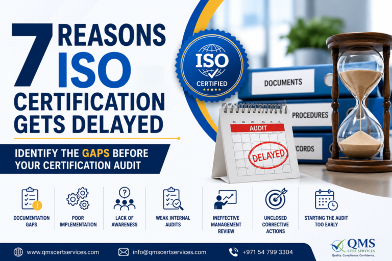 7 Common Reasons ISO Certification Gets Delayed and How to Avoid Them